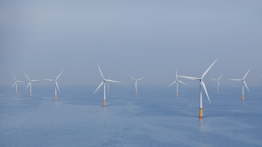 windfarm at sea