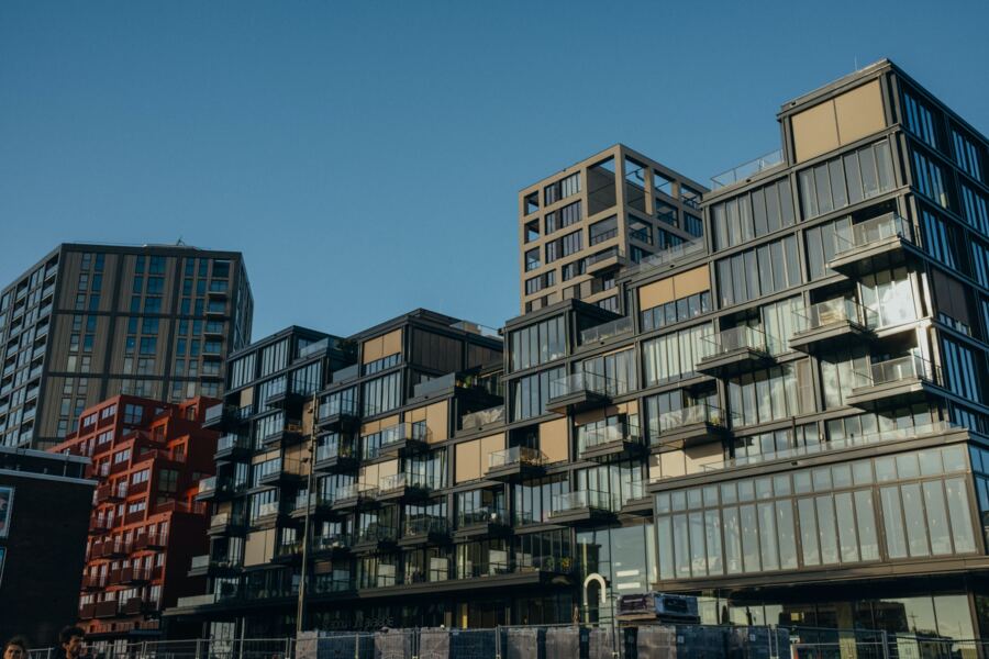 Apartment building in the Netherlands