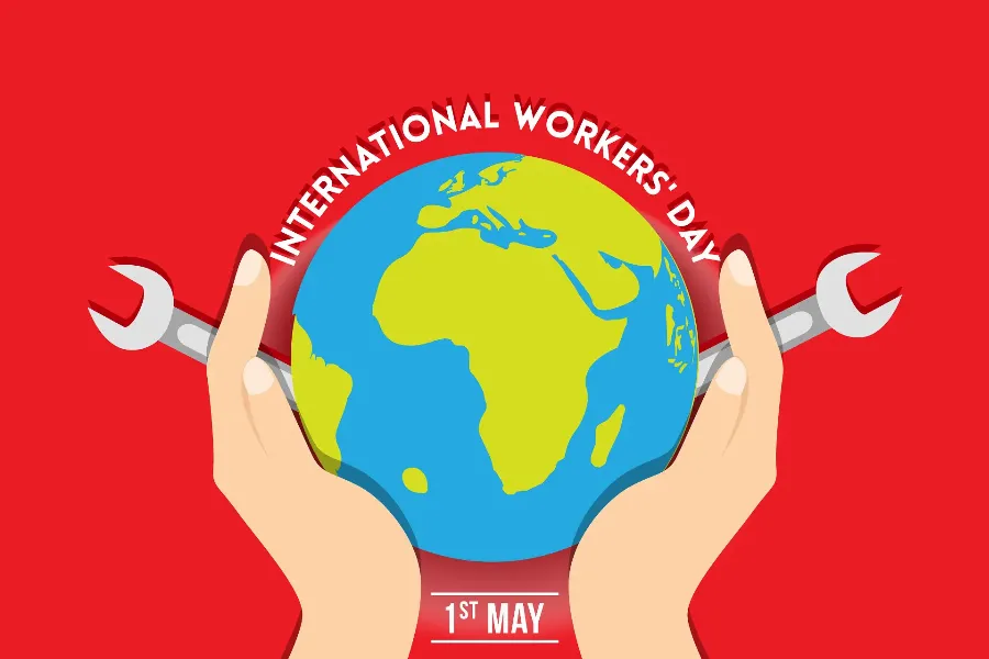 celebrating international labour day on the first of may
